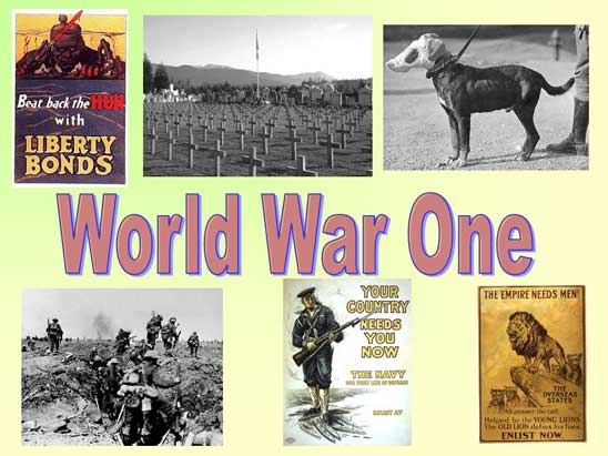 nationalism in world war 1. World War I
